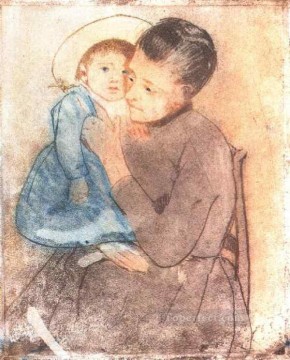 Bebé Bill madres hijos Mary Cassatt Pinturas al óleo